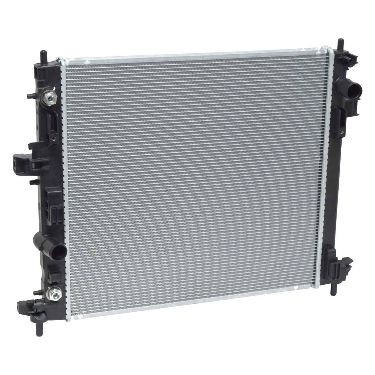 RA13589C Black & Natural Standard Replacement Radiator for 2016-2018 Cadillac ATS - Aluminum & Plastic