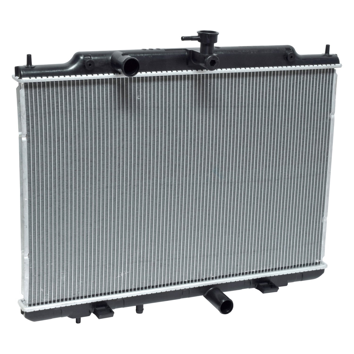 RA13405C Black & Natural Standard Replacement Radiator for 2015-2018 Chevrolet City Express - Aluminum & Plastic