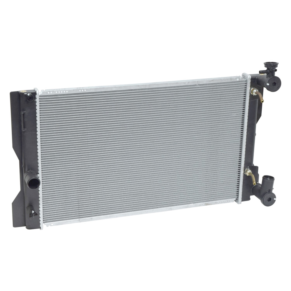 RA13152C Black & Natural Standard Replacement Radiator for 2009 Toyota Corolla - Aluminum & Plastic