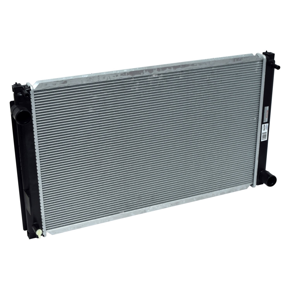 RA13592C Black & Natural Standard Replacement Radiator for 2015-2020 Lexus NX300H - Aluminum & Plastic