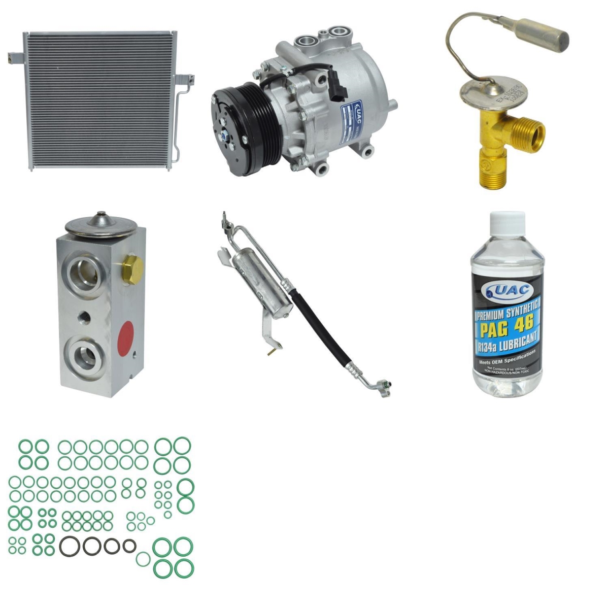 KT3952A Compressor & Component Kit for 2005 Lincoln Aviator Luxury
