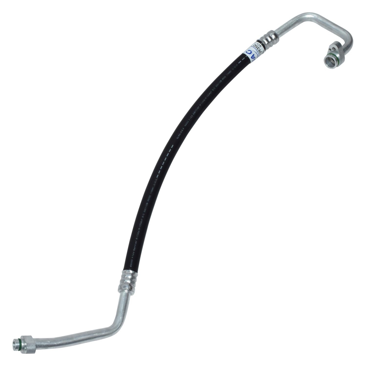 HA113935C Black & Natural Discharge & Liquid Hose Assemblies for 2017-2019 Audi A4 - Aluminum & Rubber