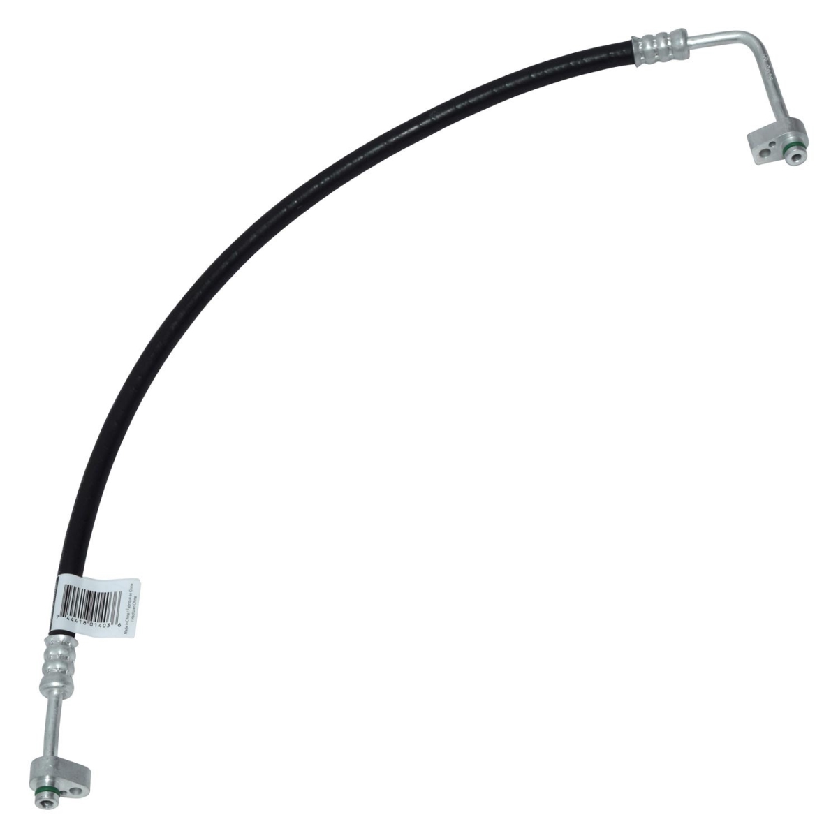 HA113936C Black & Natural Discharge & Liquid Hose Assemblies for 2017-2019 Audi A4 - Aluminum & Rubber