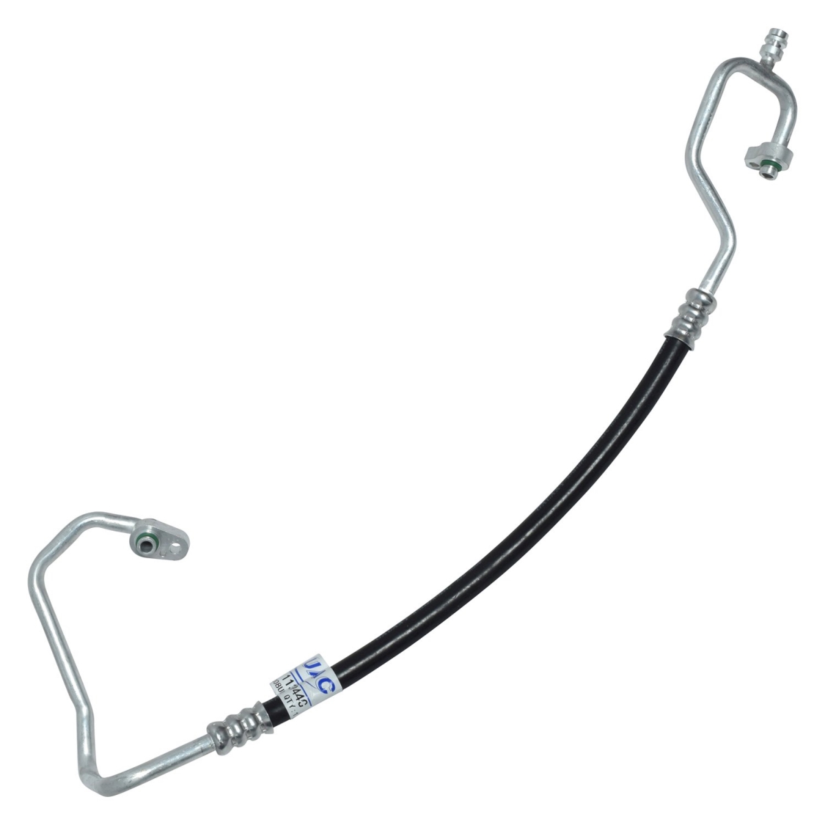 HA113944C Black & Natural Air Conditioning Discharge Hoses for 2017-2018 Hyundai Elantra - Aluminum & Rubber