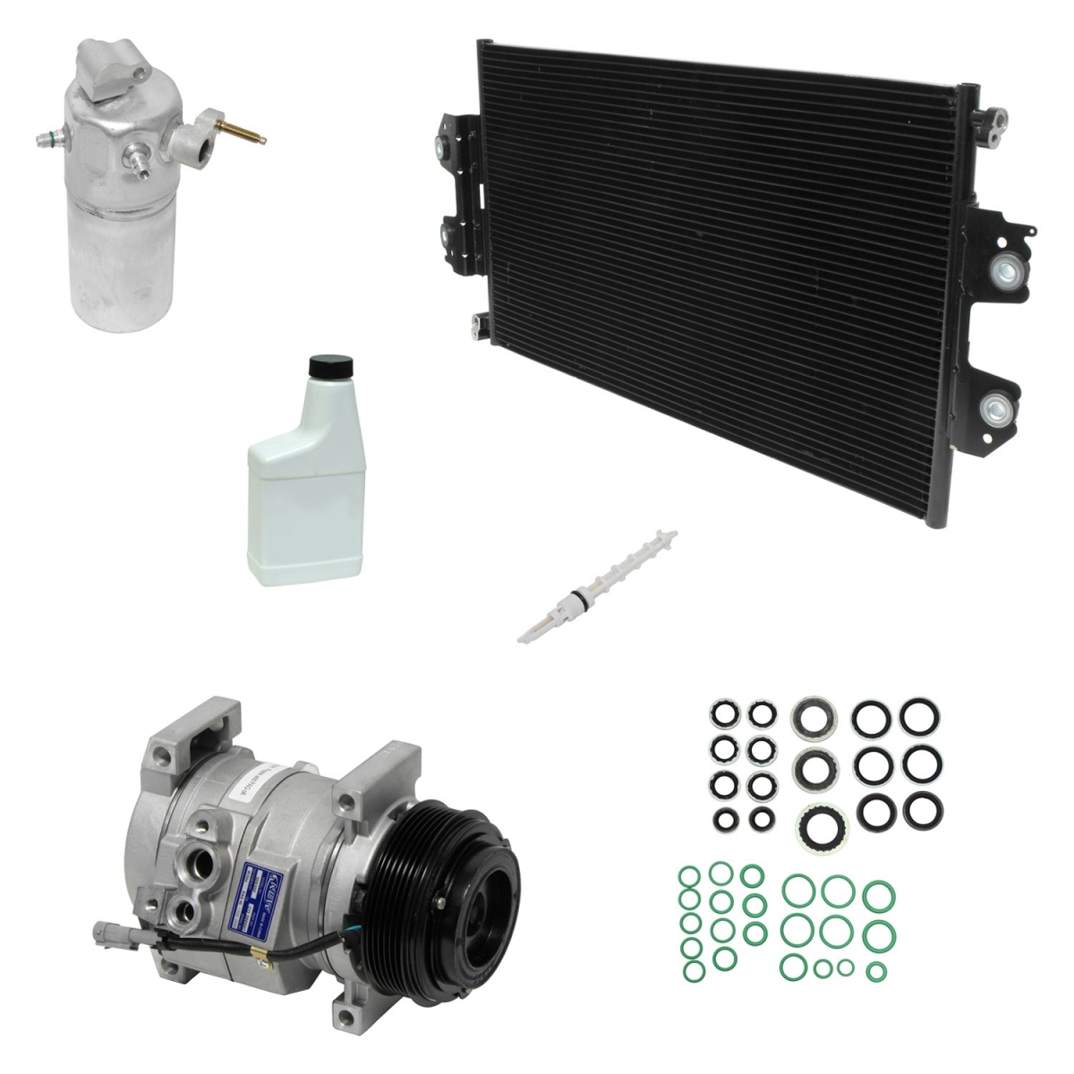 KT4666A Air Conditioners Compressor & Component Kit for 2006-2010 Chevrolet Express 1500