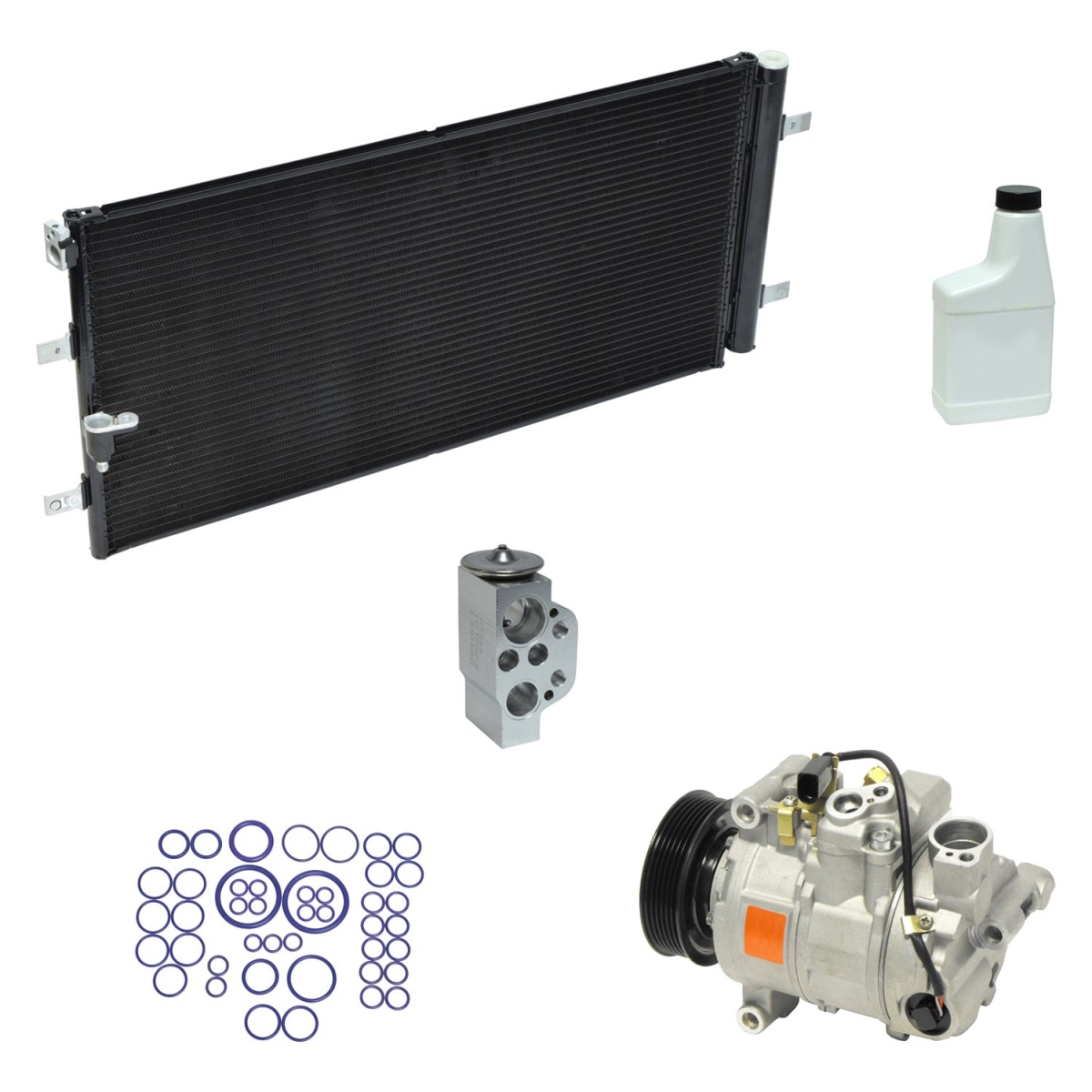 KT5985A Air Conditioners Compressor & Component Kit for 2013-2016 Audi A4 Allroad