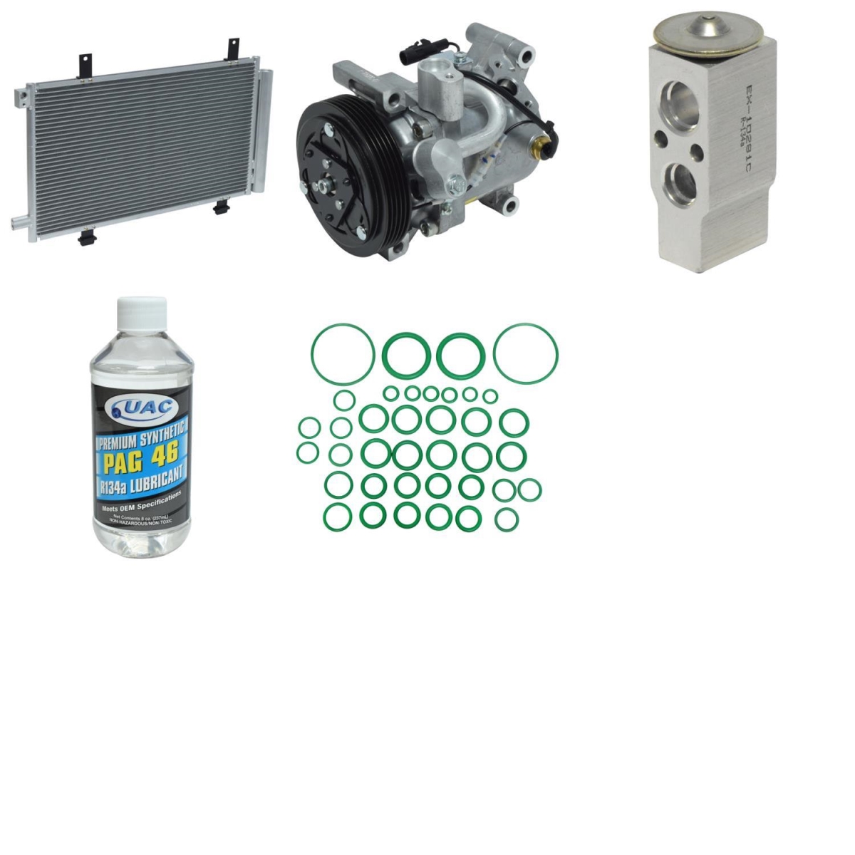 KT6003A Compressor & Component Kit for 2007-2009 Suzuki SX4