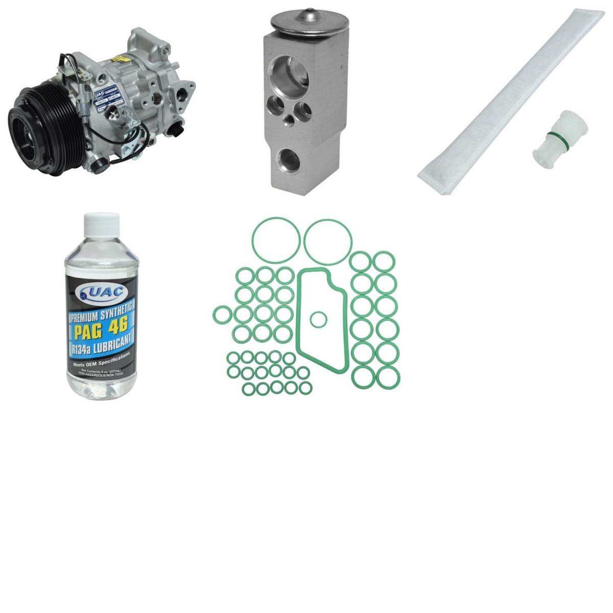 KT6004 Compressor & Component Kit for 2014-2015 Toyota Highlander LE