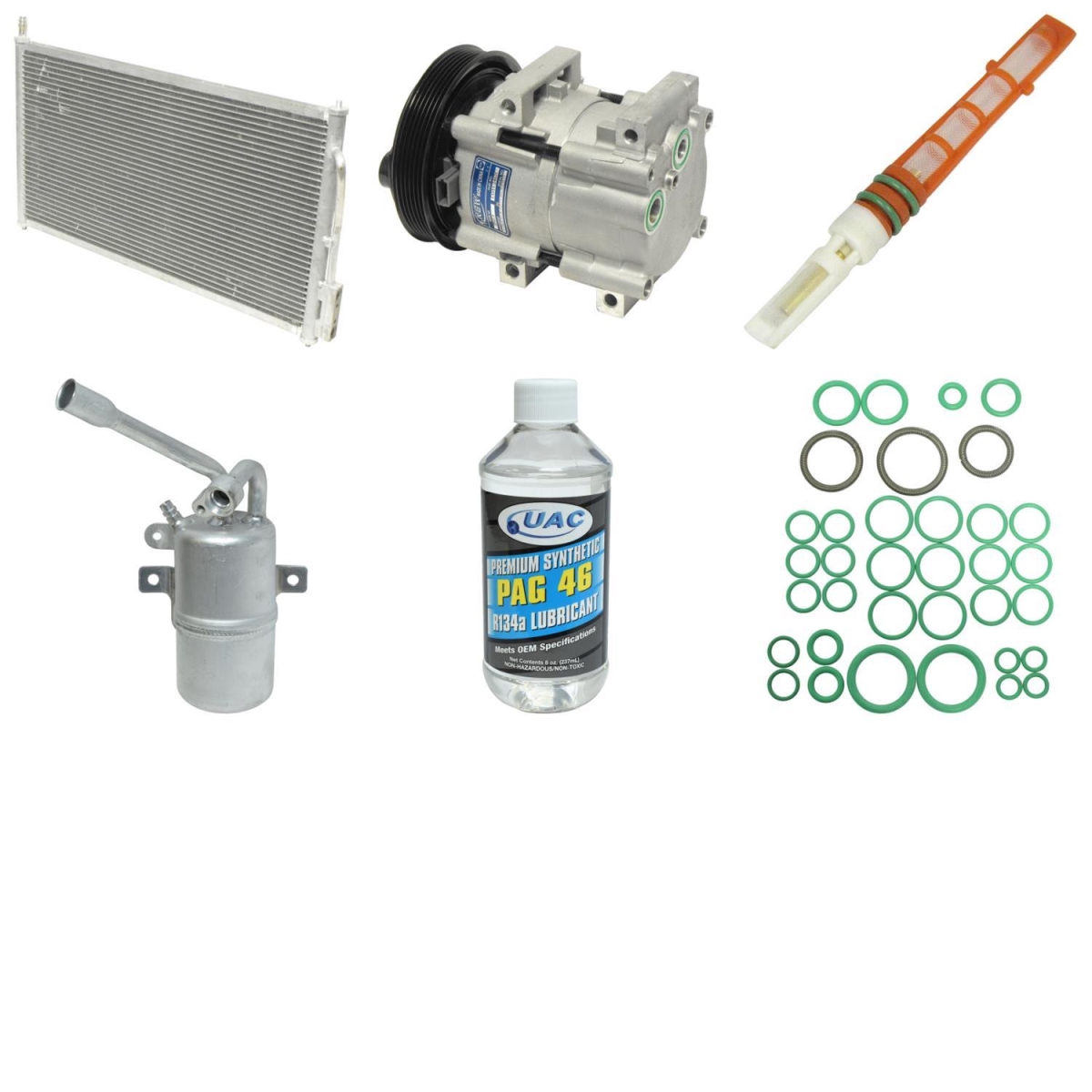 KT1600A Compressor & Component Kit for 2002 Ford Focus SVT