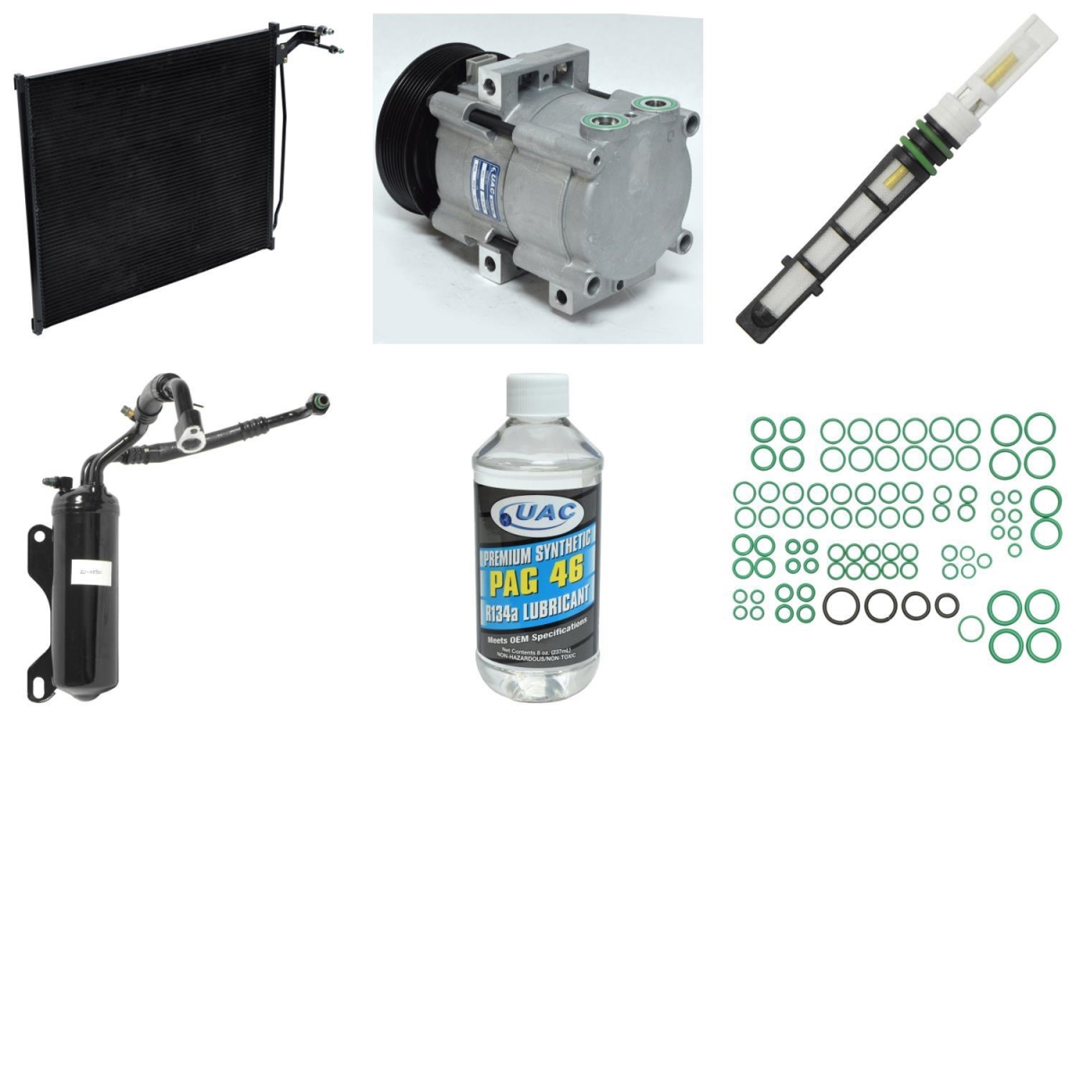 KT5800A Compressor & Component Kit for 2007 Ford E-450 Super Duty BASE