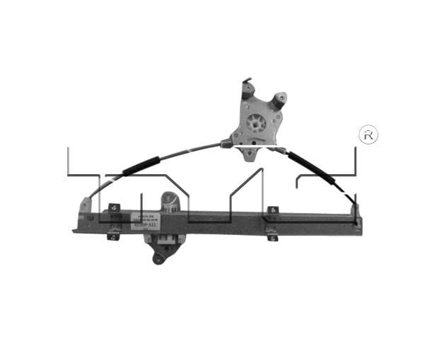660078 Power Window Motor & Regulator Assembly for 2002-2003 Nissan Maxima - Front Left