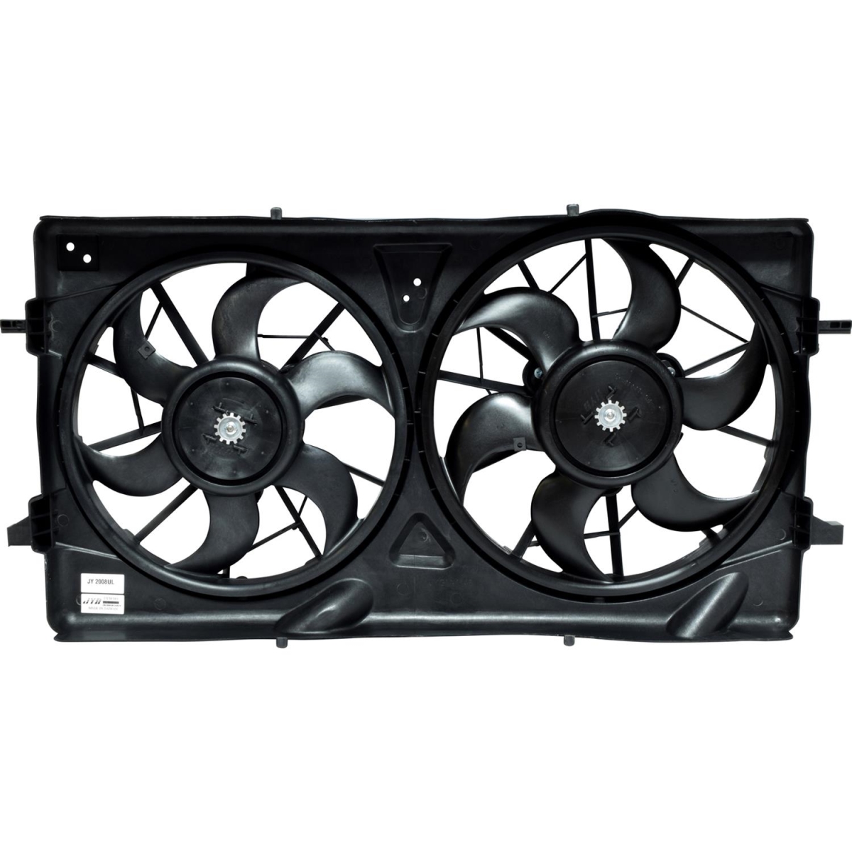 FA50469C Dual Radiator & Condenser Fan Assembly for 2008-2010 Chevrolet Cobalt SS