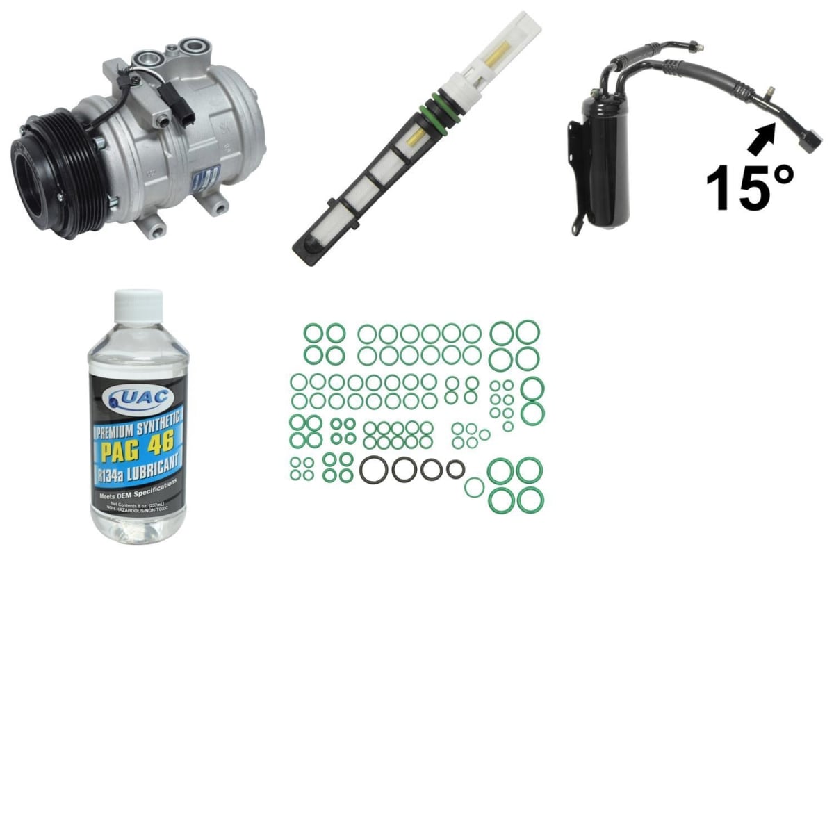 KT5706 Compressor & Component Kit for 2007 Ford E-350 Super Duty XL