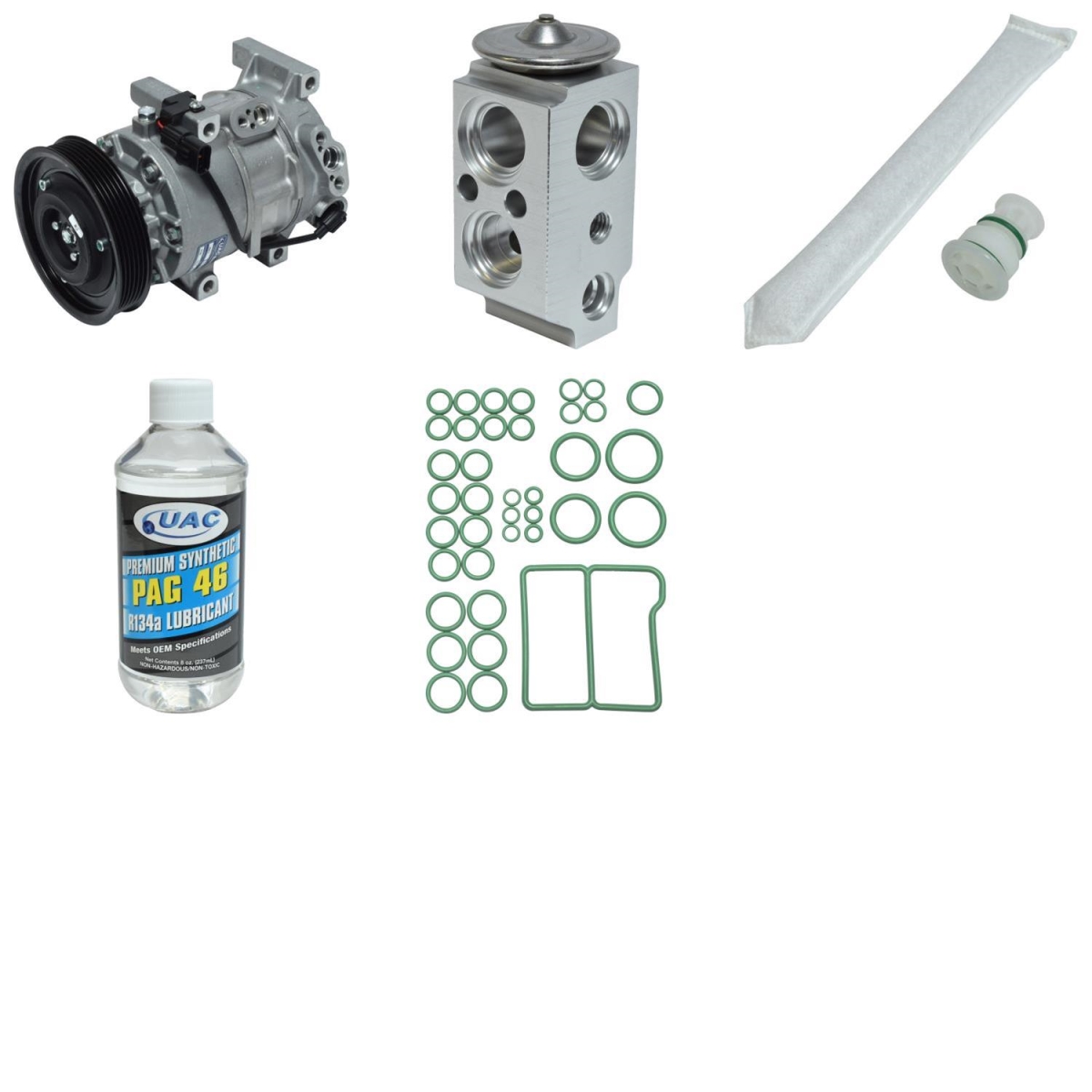 KT5710 Compressor & Component Kit for 2013 Kia Rio