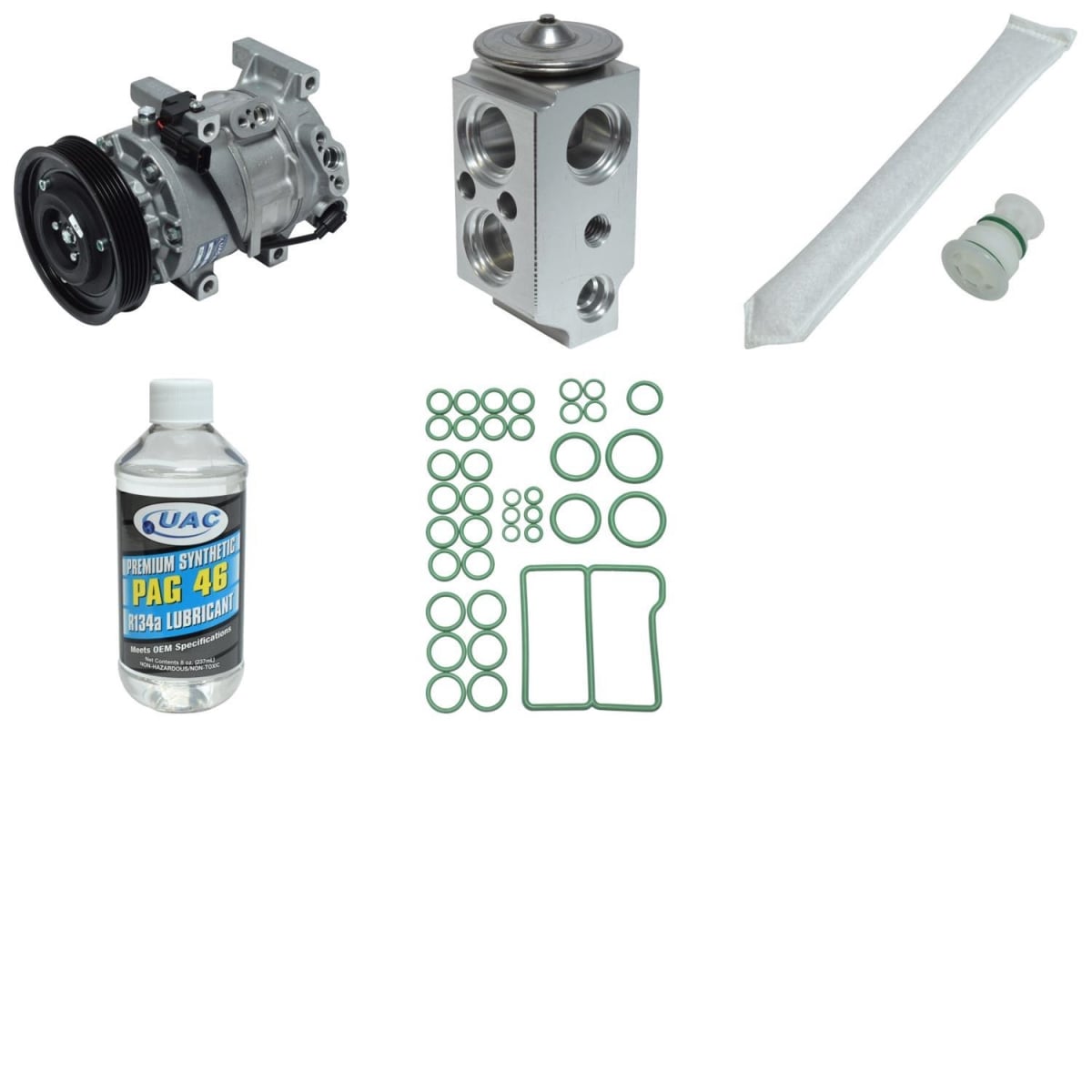 KT5711 Compressor & Component Kit for 2012 Kia Rio