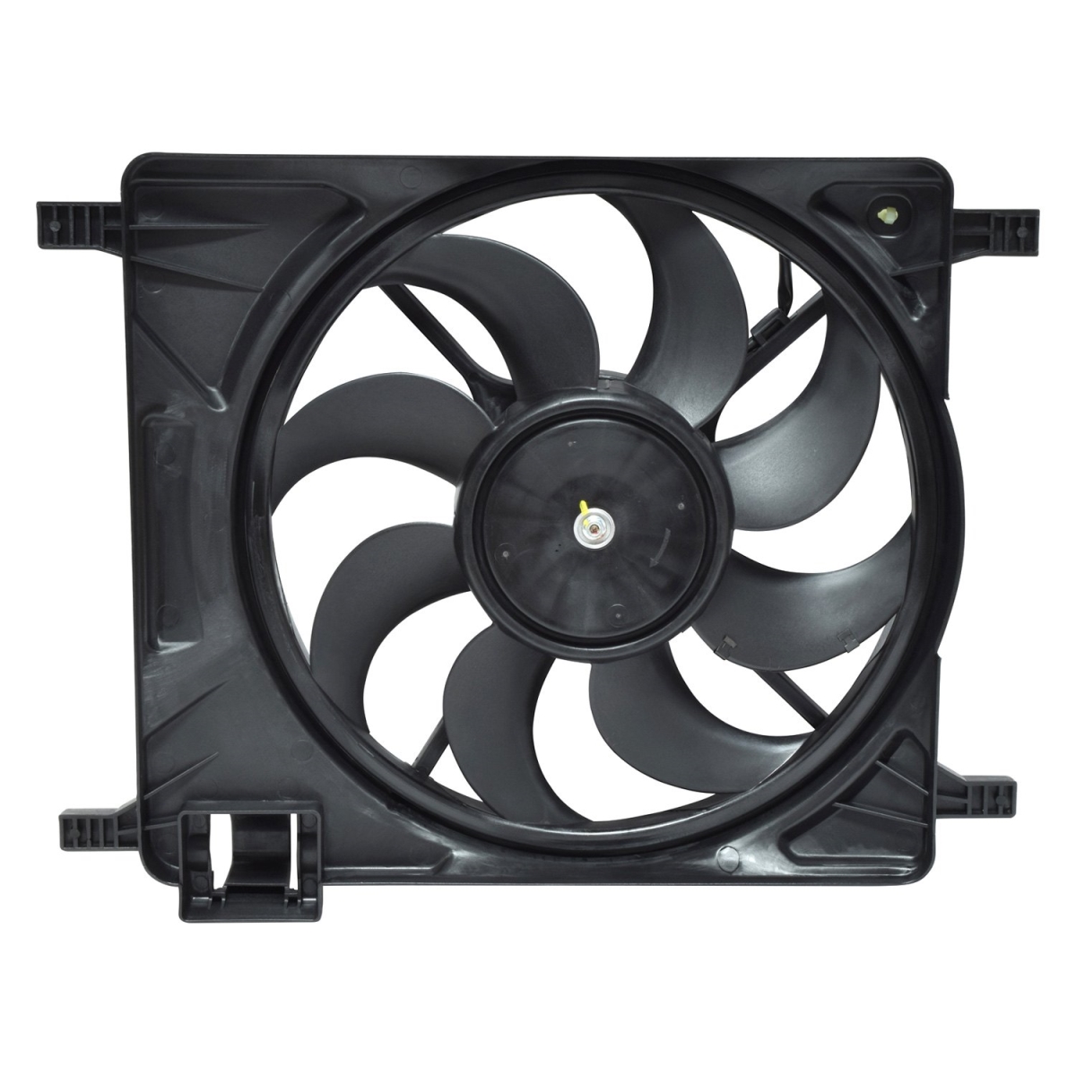 FA50552C Radiator & Condenser Fan Assembly for 2013-2015 Chevrolet Spark LS 1.2L