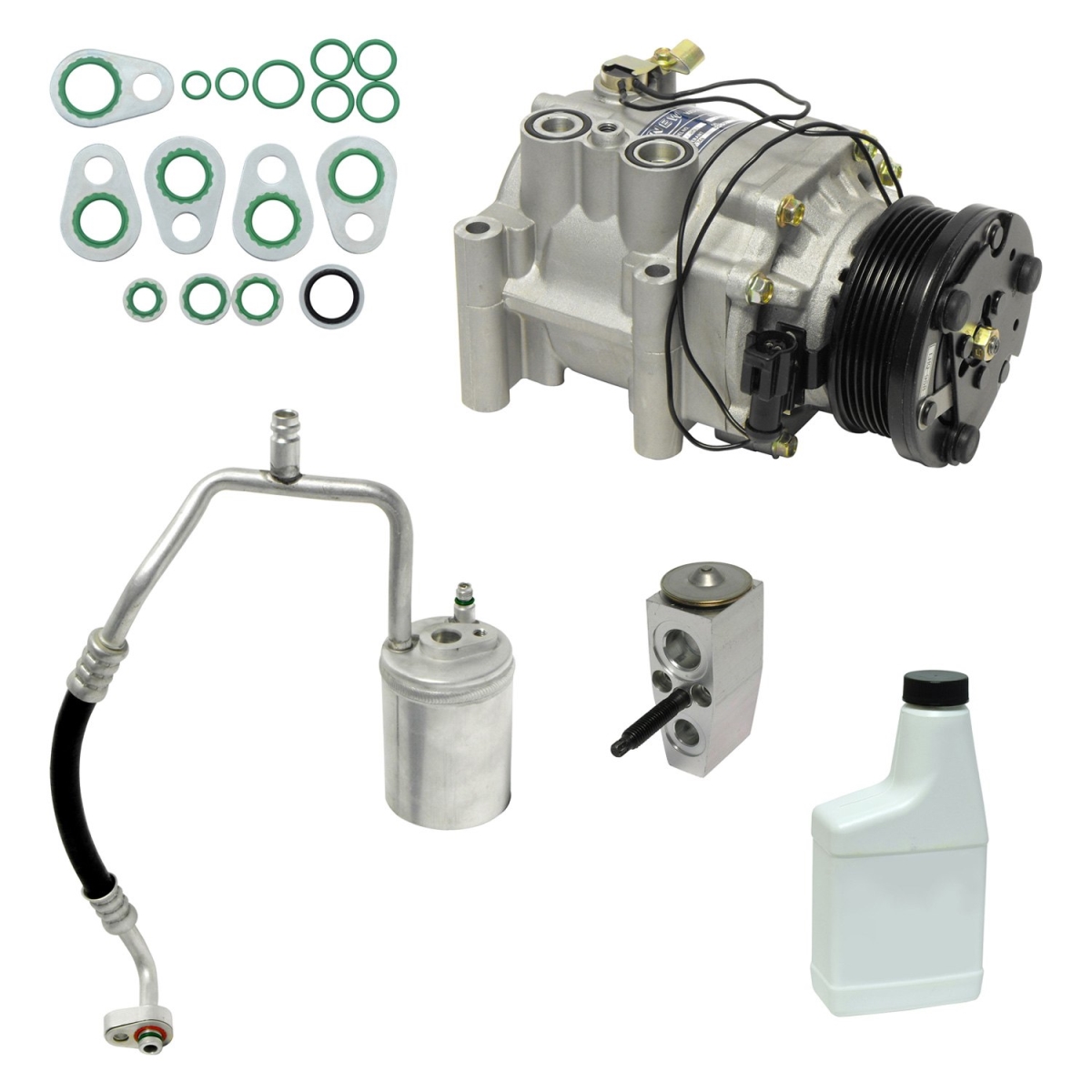 KT5722 Air Conditioners Compressor & Component Kit for 2008-2010 Mazda Tribute