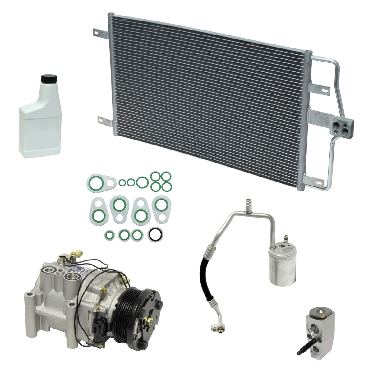 KT5722A Air Conditioners Compressor & Component Kit for 2008-2010 Mazda Tribute