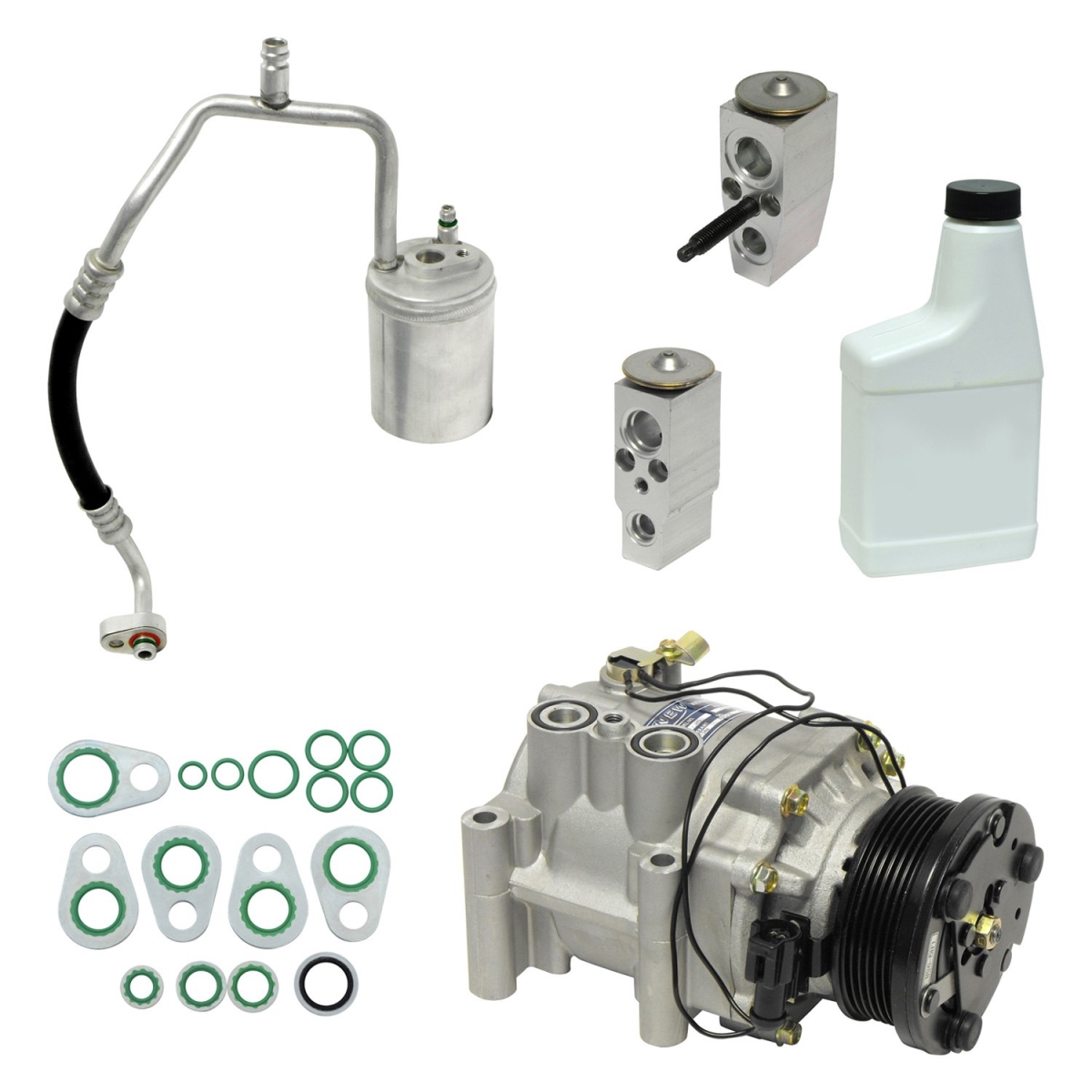 KT5723 Air Conditioners Compressor & Component Kit for 2008-2009 Mazda Tribute