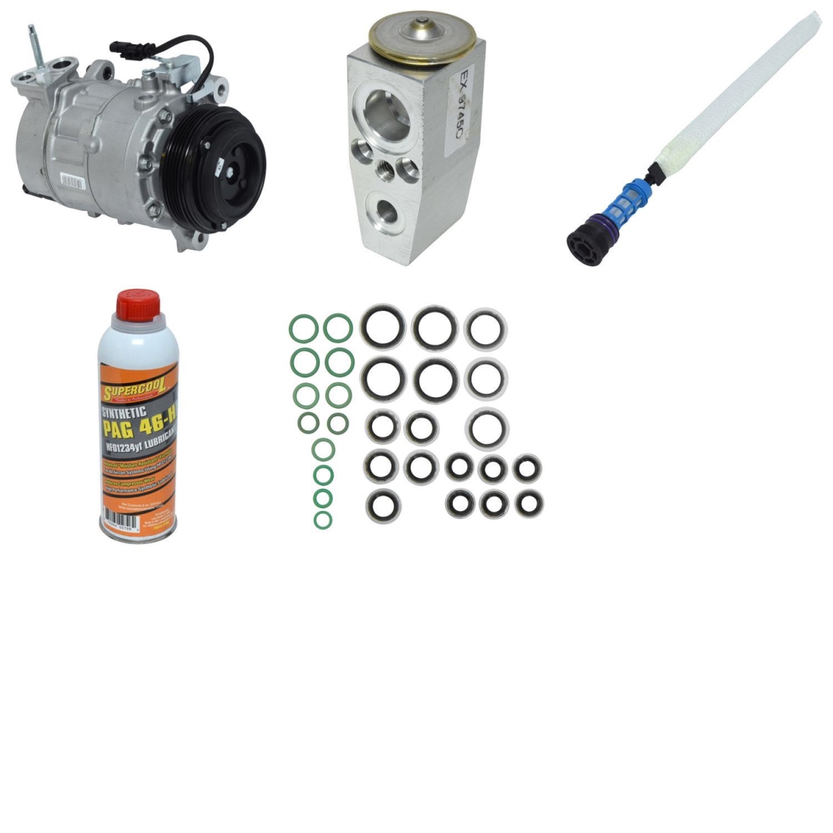 KT5725 Compressor & Component Kit for 2016 Chevrolet Silverado 1500 Custom