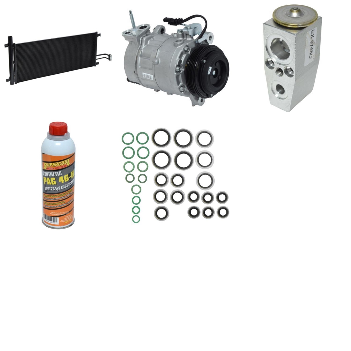 KT5725A Compressor & Component Kit for 2015 Chevrolet Silverado 1500