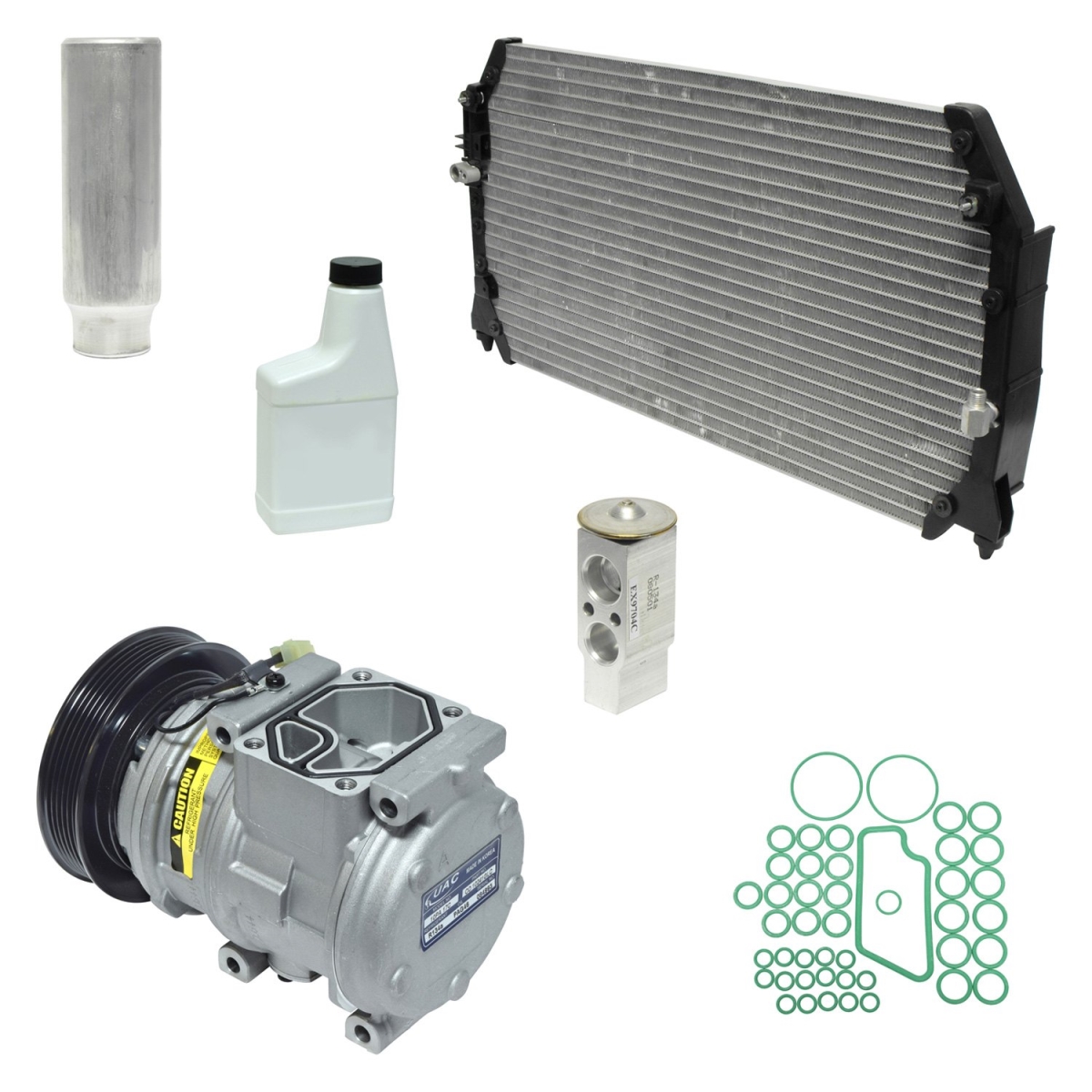 KT1003A Air Conditioners Compressor & Component Kit for 2002-2003 Toyota Camry