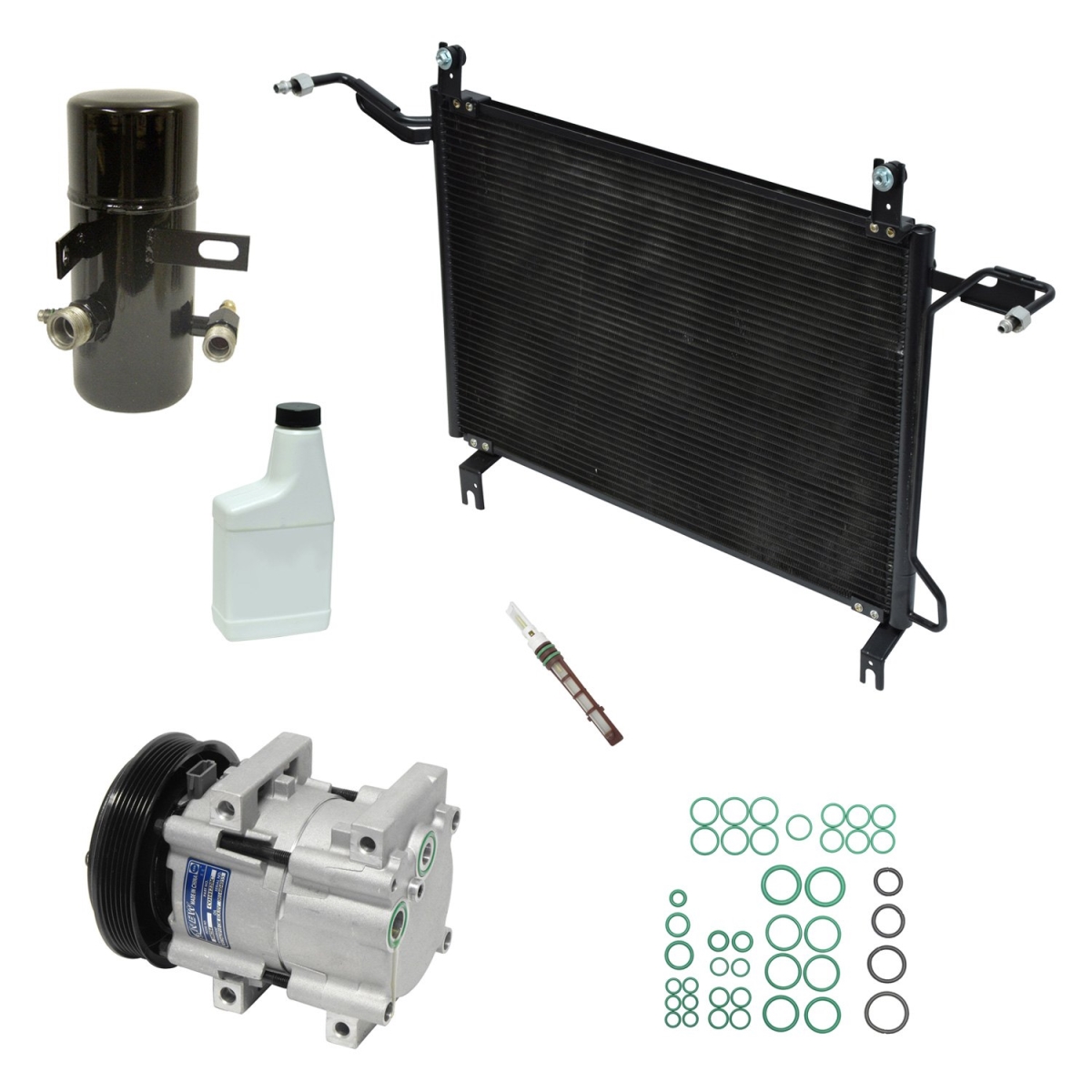 KT1313A Air Conditioners Compressor & Component Kit for 1994-1996 Ford F150