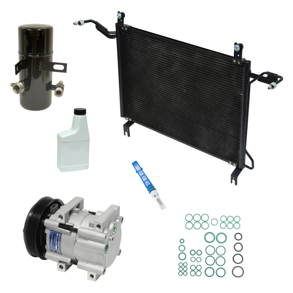 KT1315A Air Conditioners Compressor & Component Kit for 1994-1996 Ford F150