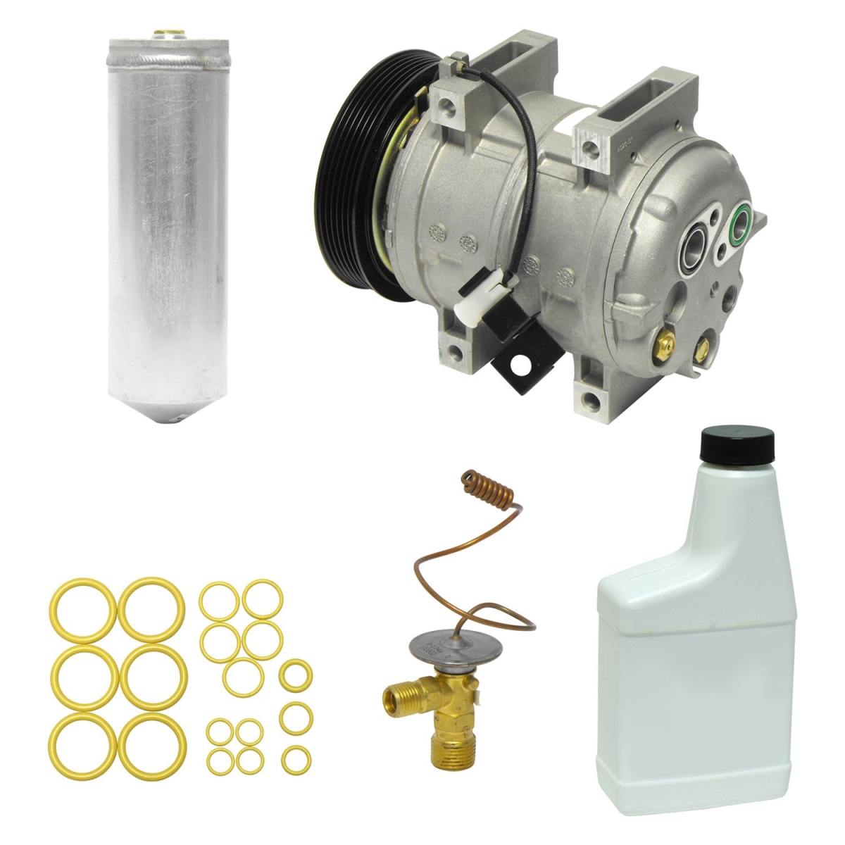 KT5790 Air Conditioners Compressor & Component Kit for 2000-2004 Volvo S40