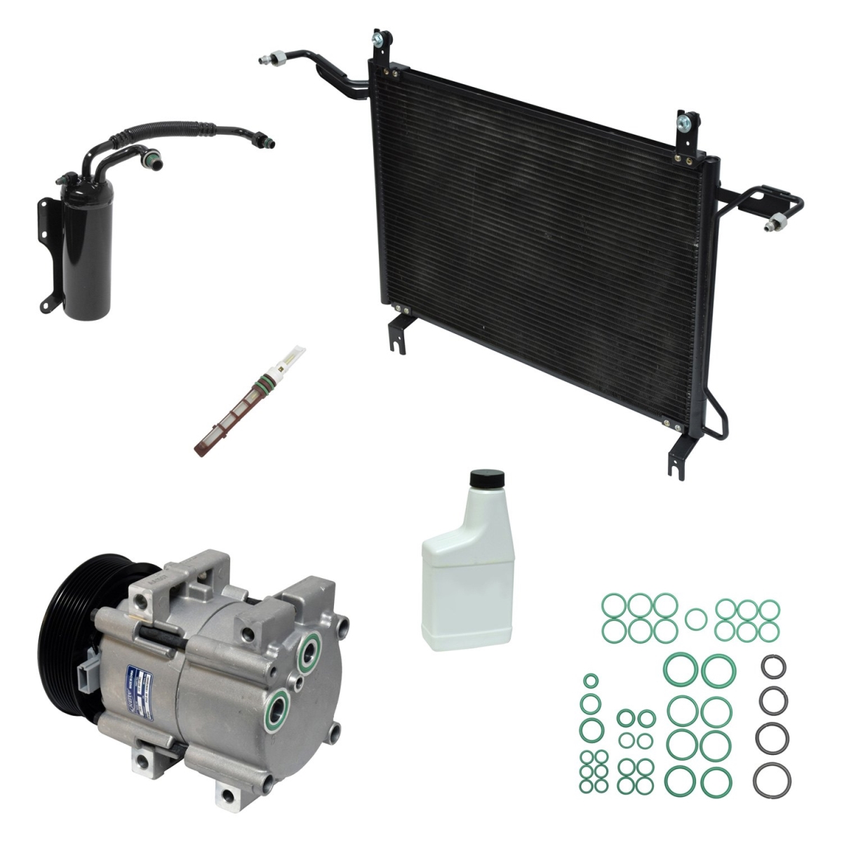 KT4139A Air Conditioners Compressor & Component Kit for 1997 Ford F-Super Duty