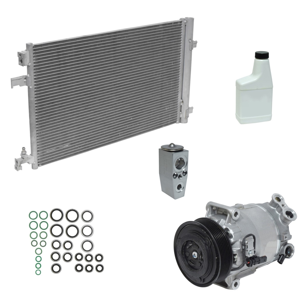 KT5888A Air Conditioners Compressor & Component Kit for 2013-2014 Chevrolet Malibu