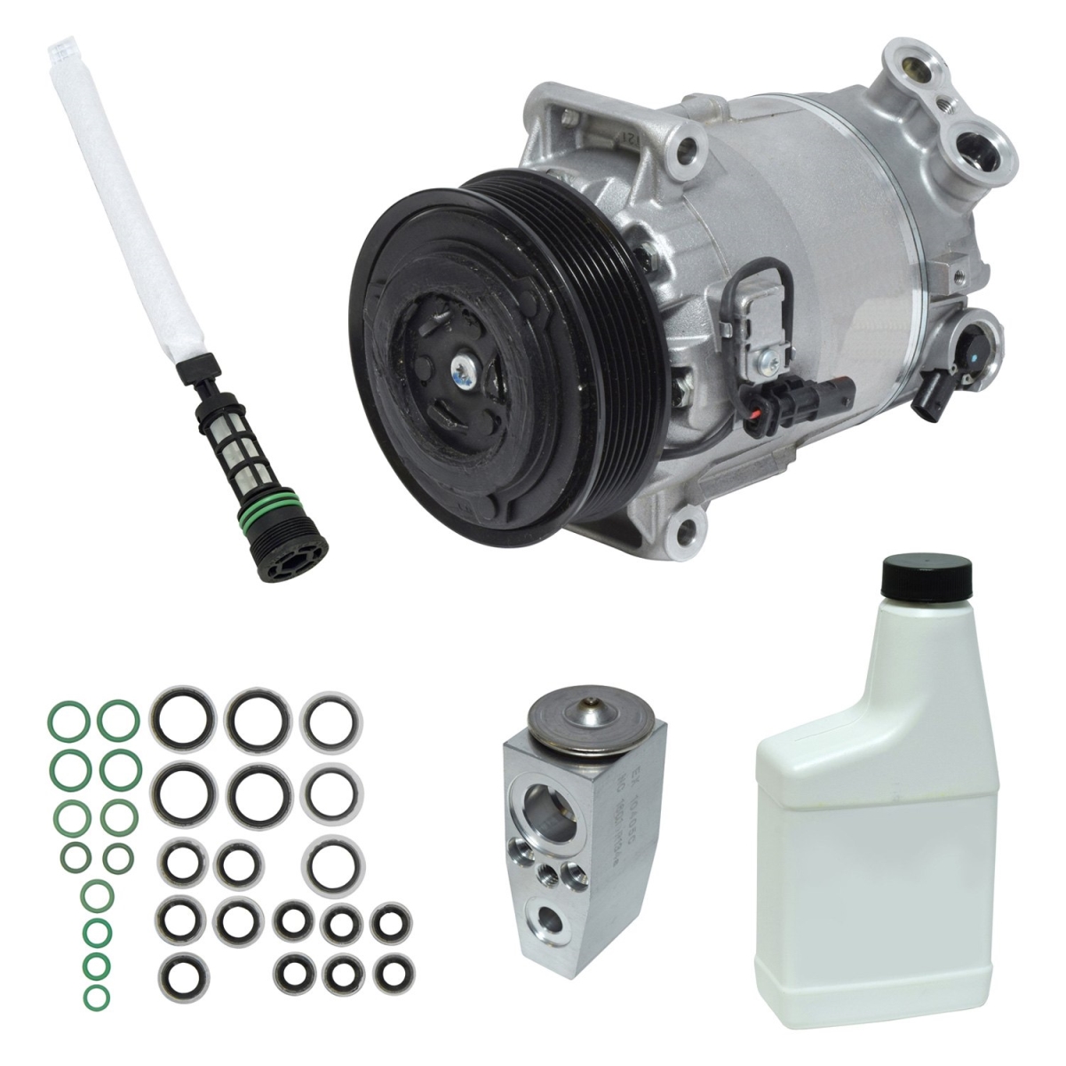 KT5890 Air Conditioners Compressor & Component Kit for 2014-2016 Buick LaCrosse