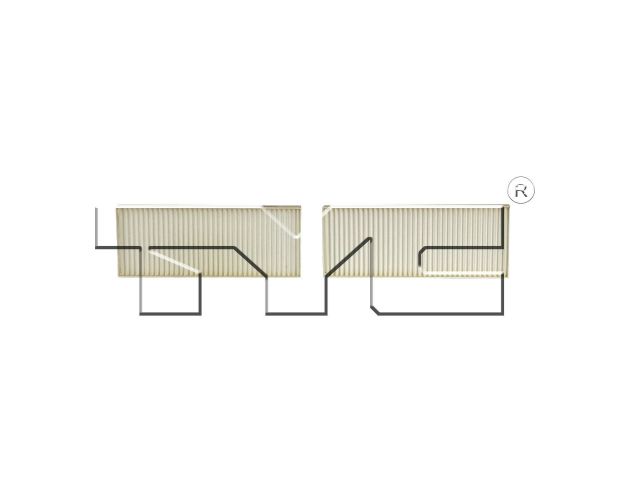 800014P2 Cabin Air Filter for 2005-2019 Nissan Frontier