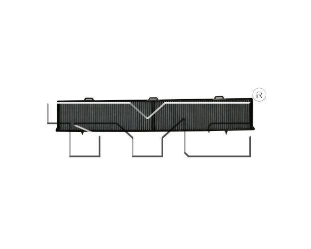 800115C Cabin Air Filter for 2006-2006 BMW 325xi