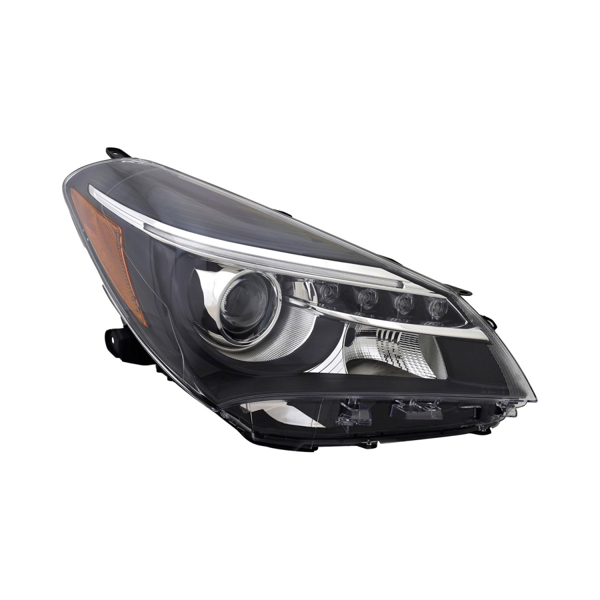 20-9633-01-9 Passenger Side Head Lamp for 2015-2017 Toyota Yaris