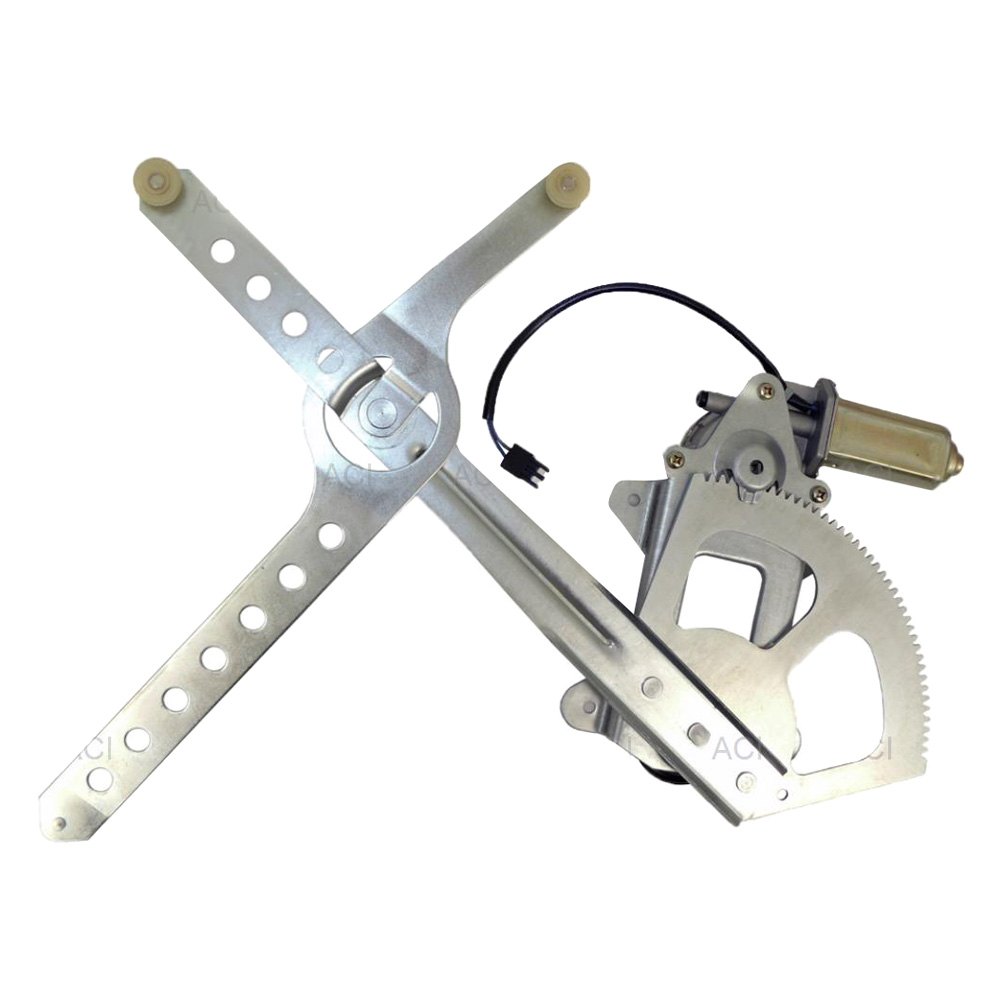 82949 Front Left Window Regulator Assembly for 1999-2000 Cadillac Escalade - Textured Black