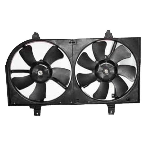 620730 Dual Radiator & Condenser Fan for 2002-2006 Sentra Nissan