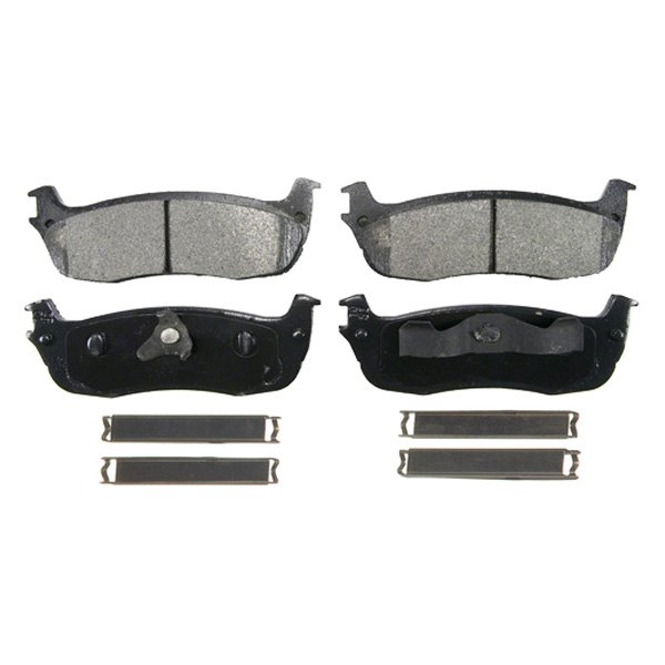 SX711 Rear Severe-Duty Disc Brake Pad for 1997-2002 Ford Expedition