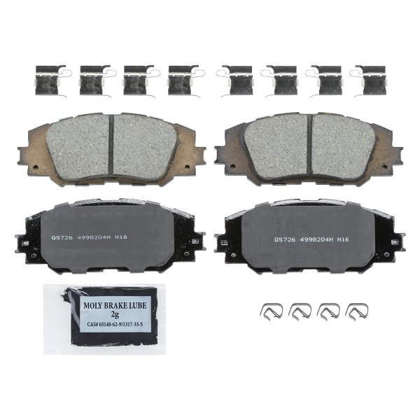 ZD1210A Front Quickstop Ceramic Brake Pad for 2014-2019 Toyota Corolla