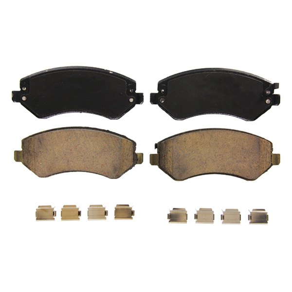 ZD856 Front Quickstop Ceramic Brake Pad for 2001-2004 Dodge Caravan