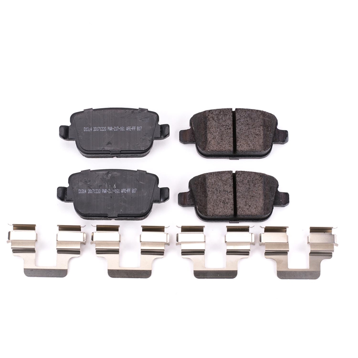 PowerStop 17-1314 Rear Z17 Pad with Hardware for 2008-2012 Land Rover LR2