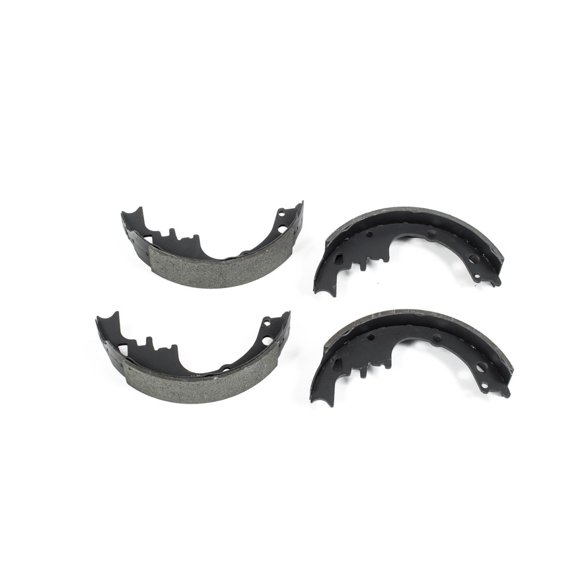 Powerstop Brake Shoe Set Semi-metallic Autospecialty By Powerstop, Rear, 90-day / 3000-mile limited warranty B245