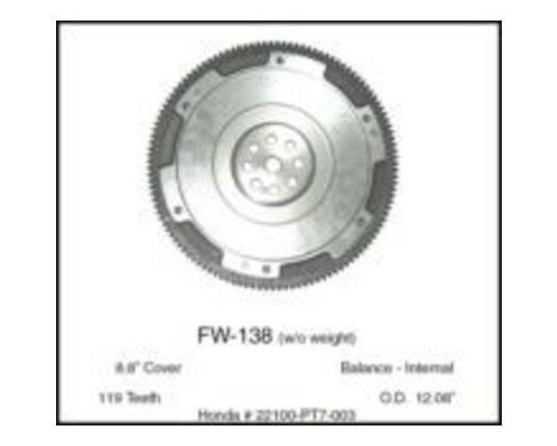 FW-138 Clutch Flywheel for 1992-1993 Honda Prelude