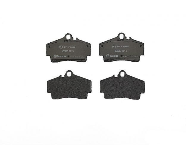 P65008 Disc Brake Pad Set for 1999-2000 Porsche 911 - Rear