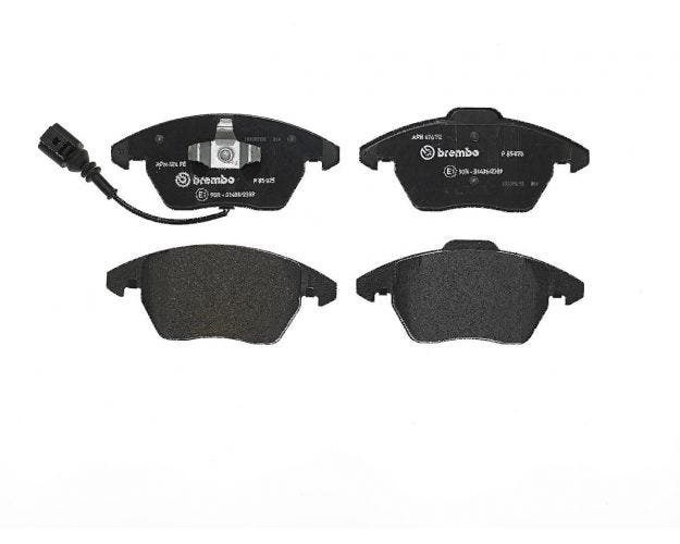P85075 Disc Brake Pad Set for 2009-2009 Volkswagen CC - Front