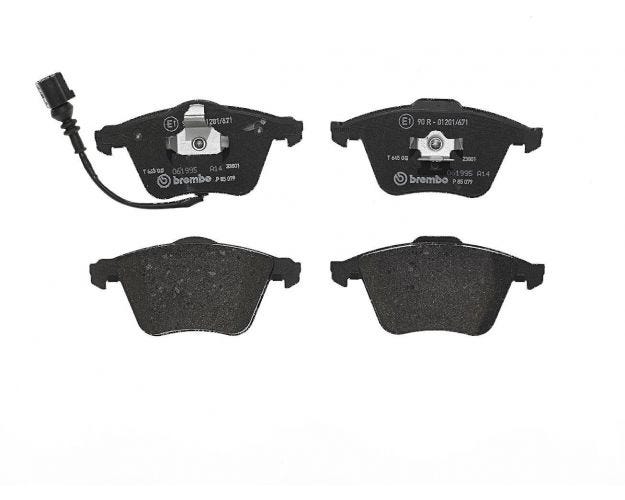 P85079 Disc Brake Pad Set for 2012-2013 Volkswagen Golf R - Front