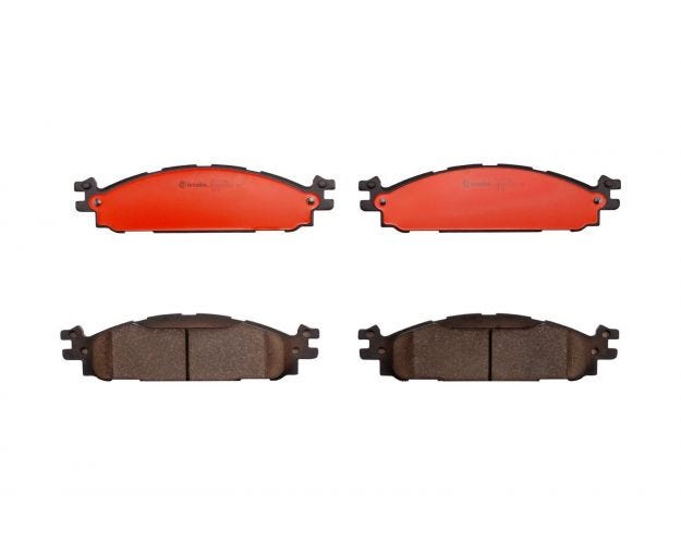 Disc Brake Pad Set - Front - For 2010-2019 Ford Taurus - Low Dust Formula