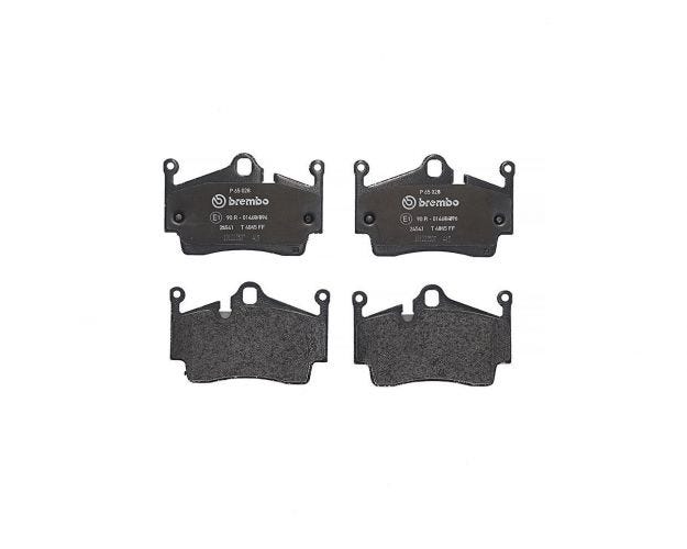P65028 Disc Brake Pad Set for 2005-2016 Porsche Boxster - Rear