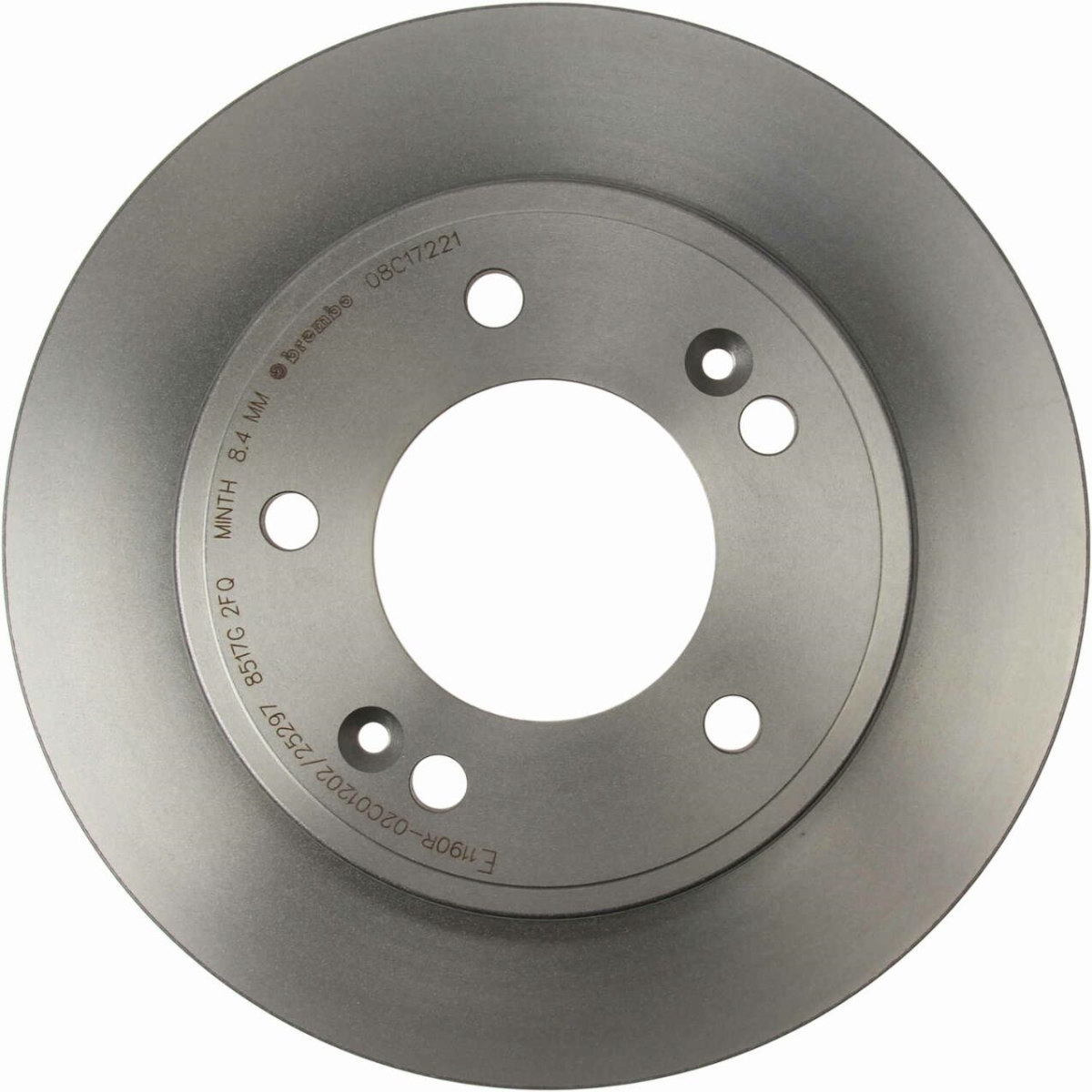 08C17221 Brake Rotor for 2013-2018 Hyundai Elantra