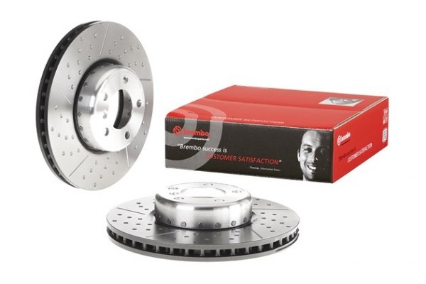 09.C398.13 Brake Rotor for 2014-2016 BMW 228i